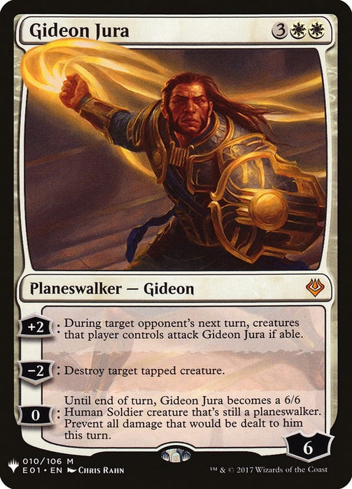 Gideon Jura [LIST - 10]