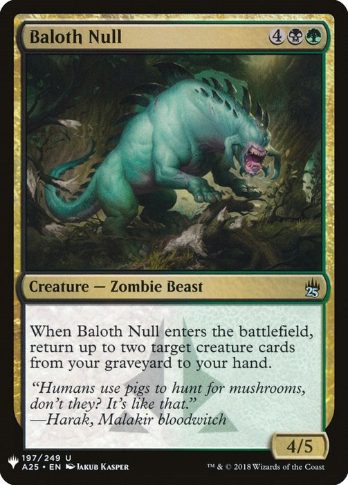 Baloth Null [LIST - 197]