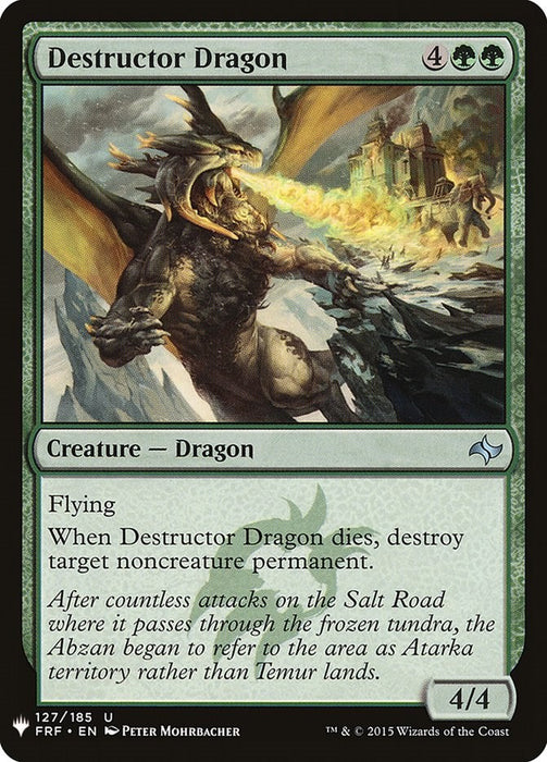 Destructor Dragon [LIST - 127]