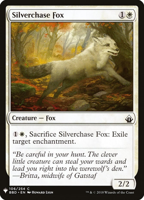 Silverchase Fox [LIST - 106]