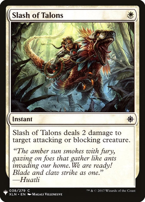 Slash of Talons [LIST - 38]