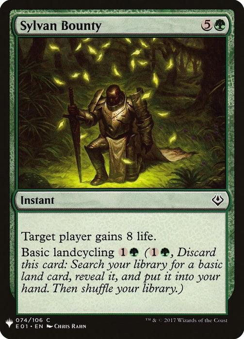 Sylvan Bounty [LIST - 74]