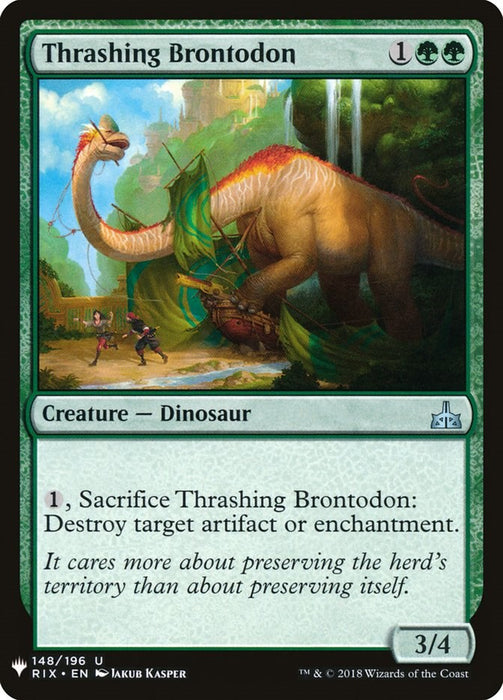 Thrashing Brontodon [LIST - 148]