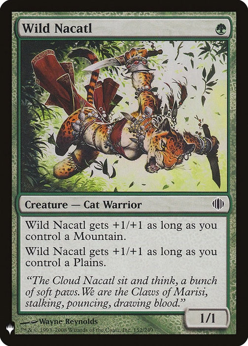 Wild Nacatl [LIST - 152]