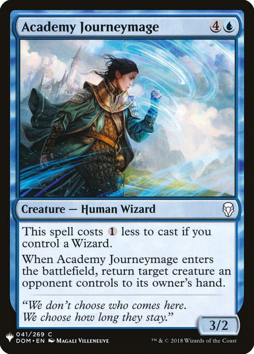 Academy Journeymage [LIST - 41]