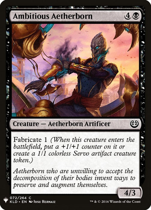 Ambitious Aetherborn [LIST - 72]