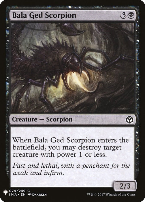 Bala Ged Scorpion [LIST - 79]