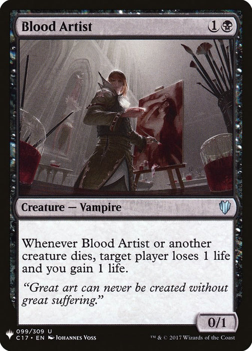 Blood Artist [LIST - 99]