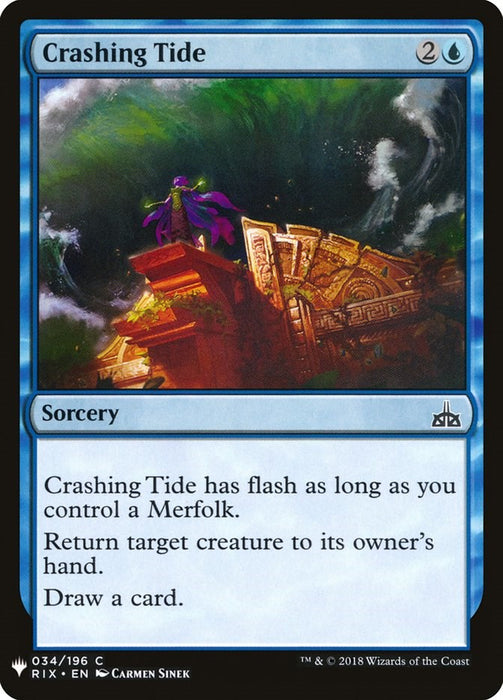 Crashing Tide [LIST - 34]