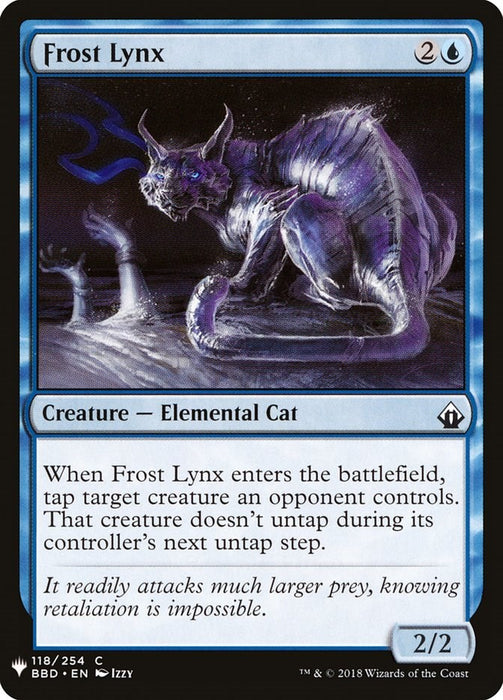 Frost Lynx [LIST - 118]