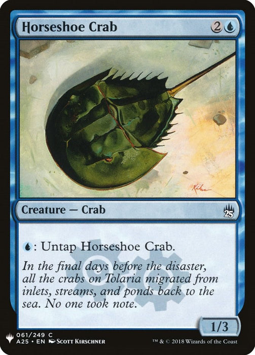 Horseshoe Crab [LIST - 61]