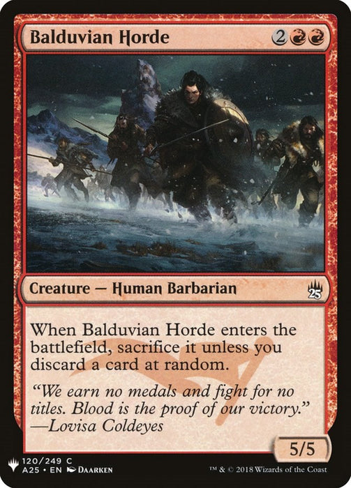 Balduvian Horde [LIST - 120]