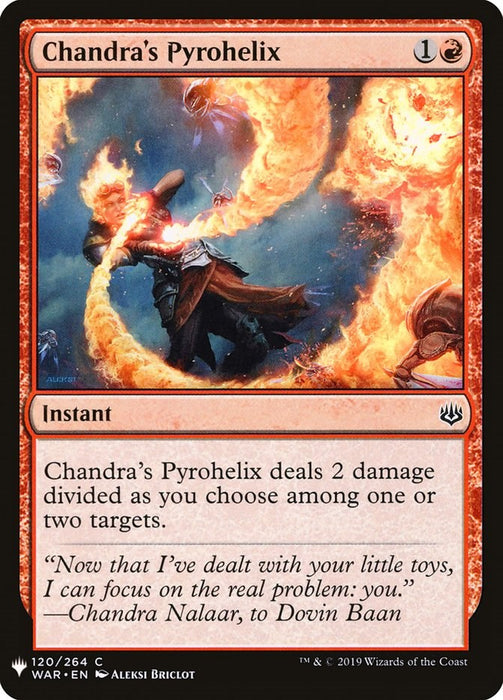 Chandra's Pyrohelix [LIST - 120]