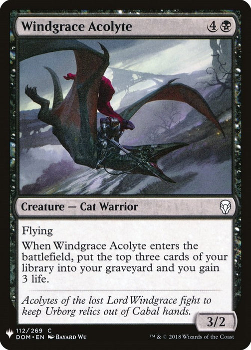 Windgrace Acolyte [LIST - 112]