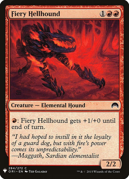 Fiery Hellhound [LIST - 284]