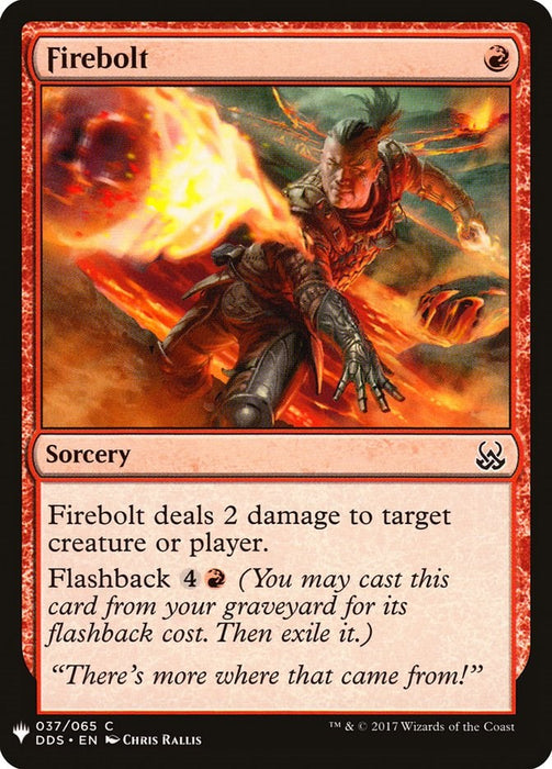 Firebolt [LIST - 37]