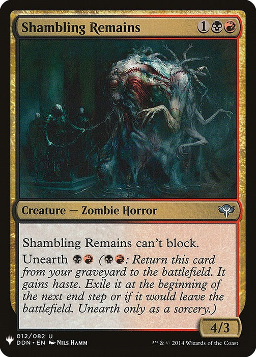 Shambling Remains [LIST - 12]