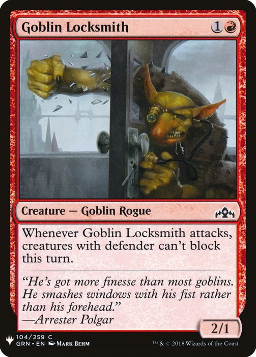 Goblin Locksmith [LIST - 104]