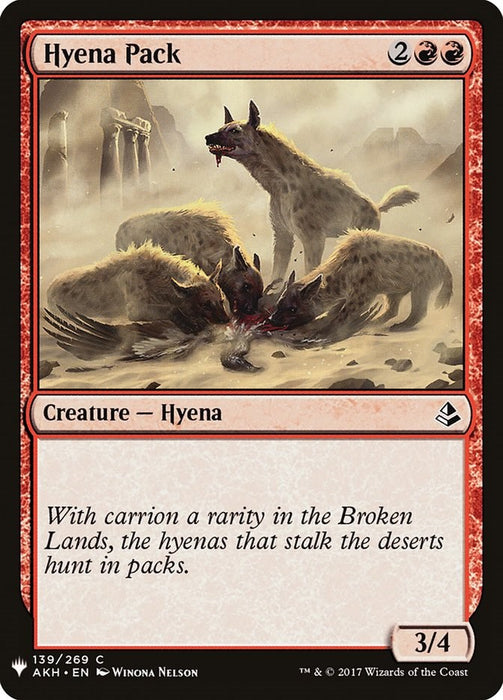 Hyena Pack [LIST - 139]