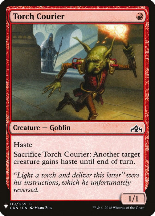 Torch Courier [LIST - 119]