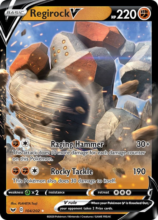 Regirock V [SWSH01 - 104/202]