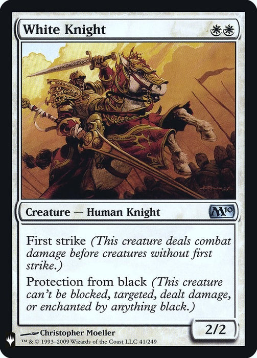 White Knight [LIST - 41]