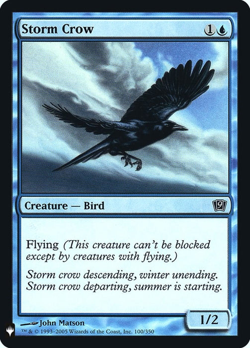 Storm Crow (9ED) [LIST - 100]