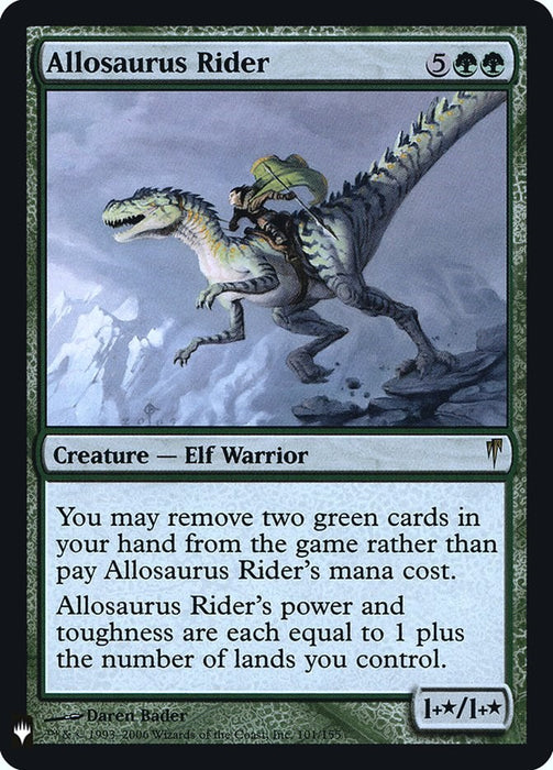 Allosaurus Rider [LIST - 101]