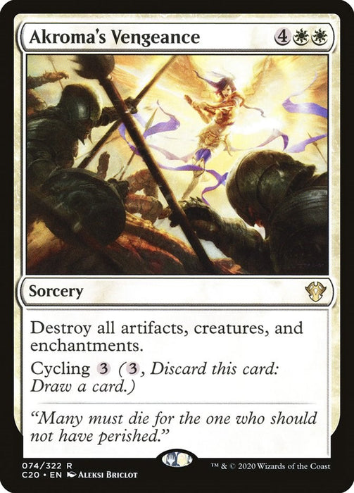Akroma's Vengeance [C20 - 74]