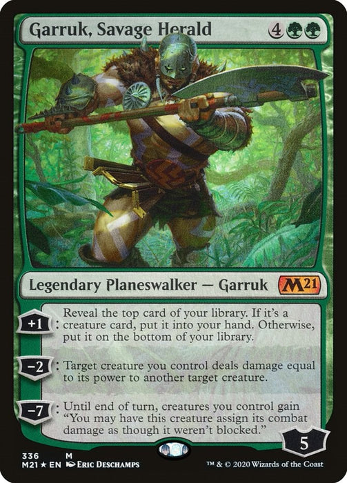 Garruk, Savage Herald [M21 - 336]