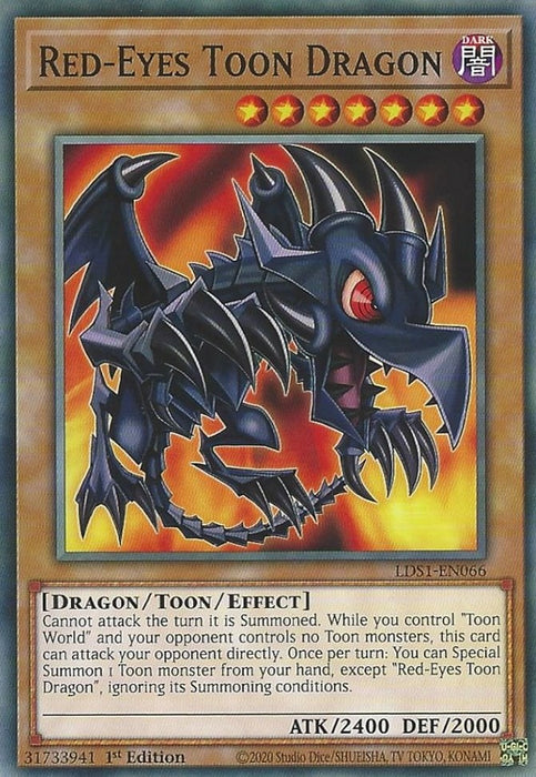 Red-Eyes Toon Dragon [LDS1 - LDS1-EN066]