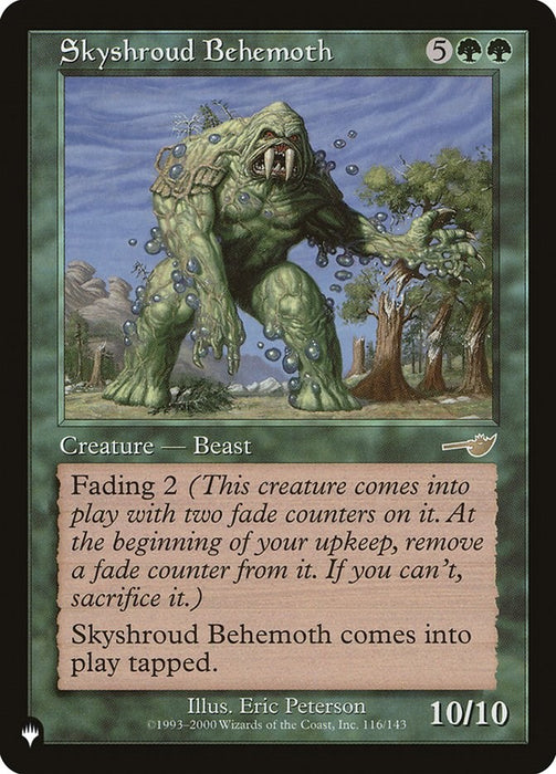 Skyshroud Behemoth [LIST - 116]