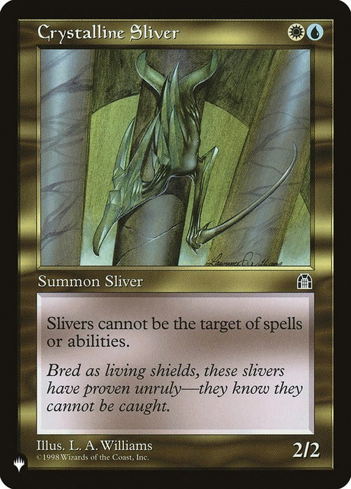 Crystalline Sliver [LIST - N/A]