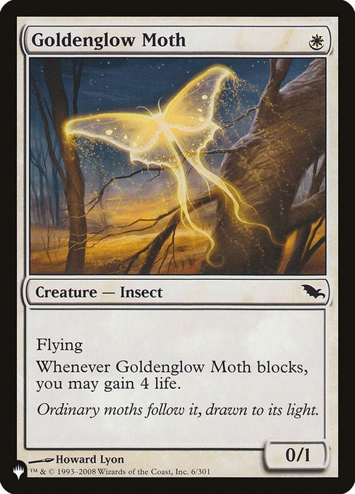 Goldenglow Moth [LIST - 6]