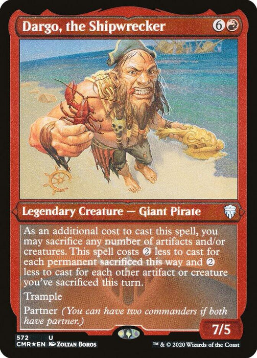 Dargo, the Shipwrecker (Foil Etched)