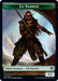 Elf Warrior // Giant Wizard Double-Sided Token