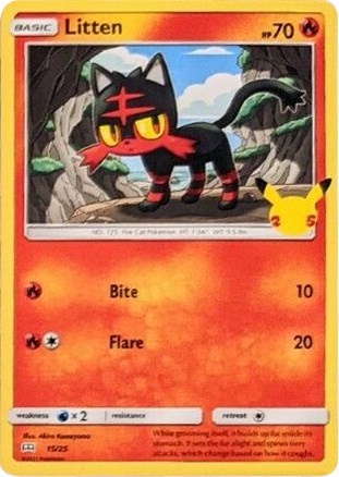 Litten - 15/25