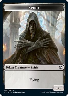 Zombie // Spirit Double-Sided Token (Back)