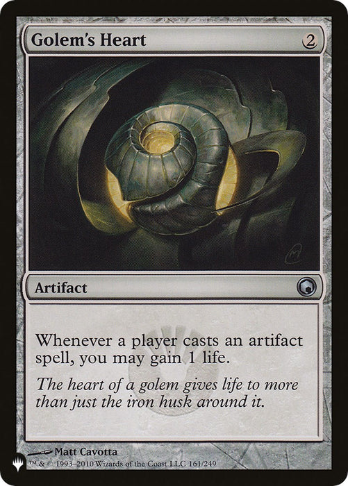 Golem's Heart [LIST - 161]