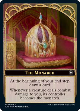 The Monarch // Dragon Spirit Double-Sided Token