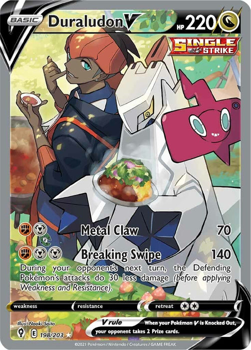 Duraludon V (Alternate Full Art) [SWSH07 - 198/203]