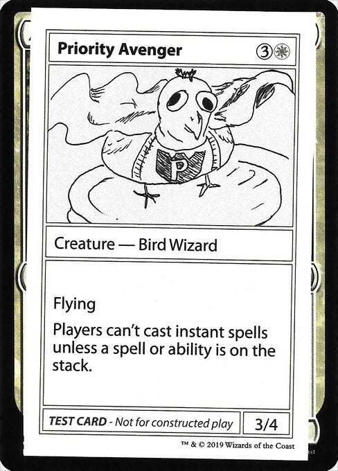 Priority Avenger (No PW Symbol)