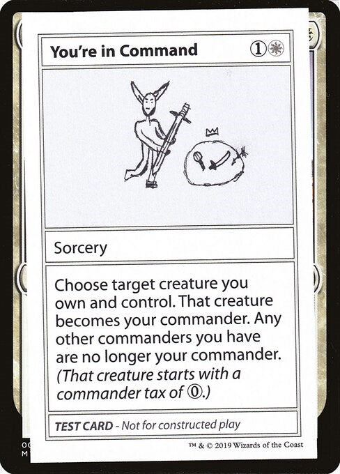 You're In Command (No PW Symbol)