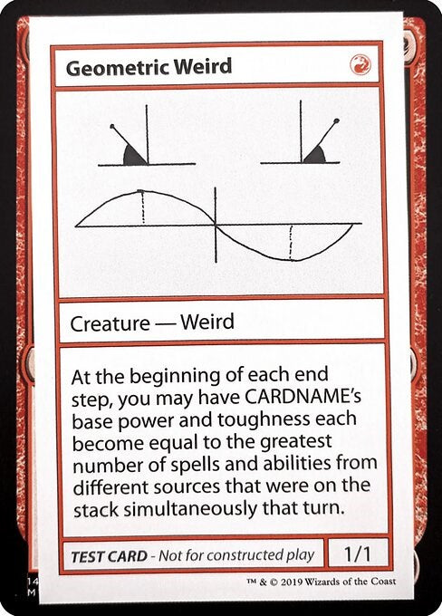 Geometric Weird (No PW Symbol)