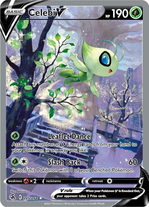 Celebi V (Alternate Full Art) [SWSH08 - 245/264]