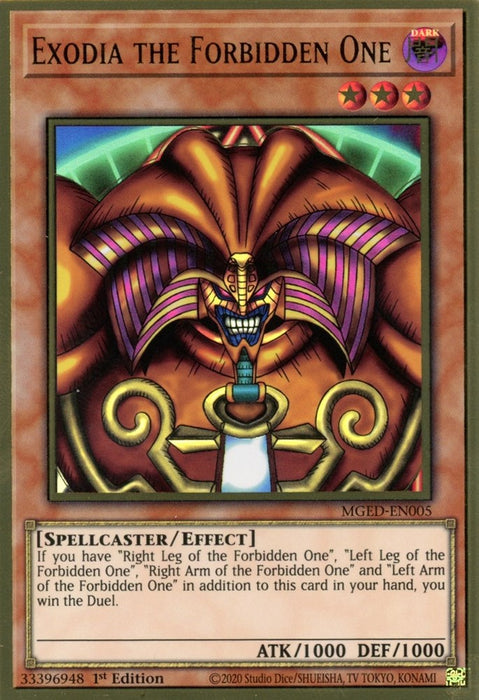 Exodia the Forbidden One [MGED - MGED-EN005]