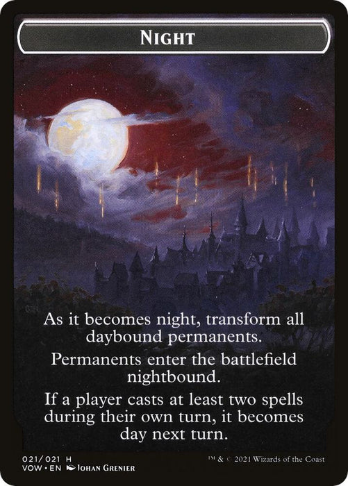 Day // Night Double-Sided Token (Back)