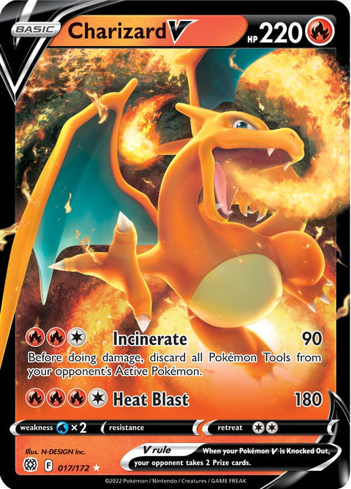 Charizard V [SWSH09 - 017/172]