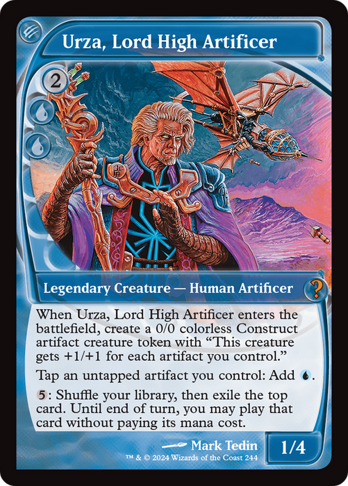 Urza, Lord High Artificer [Mystery Booster 2]