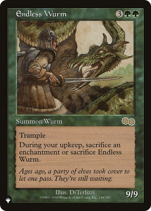 Endless Wurm [LIST - 249]